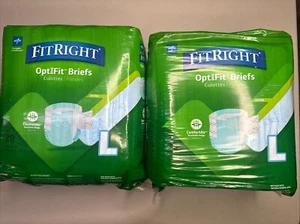 Briefs Extra Absorbency Large 40 Count One Open Bag FitRight OptIFit - Picture 1 of 5