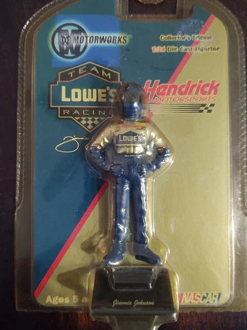 NASCAR Lowe's Team Racing Die Cast Figurine Jimmie Johnson Collector's Edition Cover