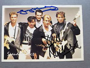 SPANDAU BALLET 'Steve Norman' signed Autogrammkarte 10x15 Autogramm/autograph - Picture 1 of 1