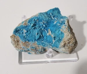 Botryoidaler blauer Hemimorphit, natürlicher Edelstein (China) - Bild 1 von 8