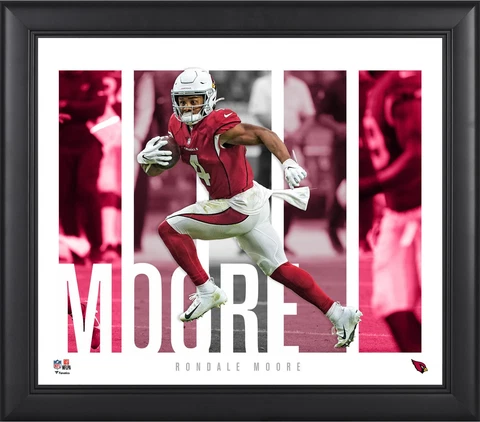 Rondale Moore Arizona Cardinals 15" x 17" Player Panel Collage Cover