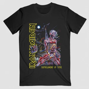 Iron Maiden Legacy Collection Somewhere in Time Album Tee T-Shirt - Picture 1 of 4