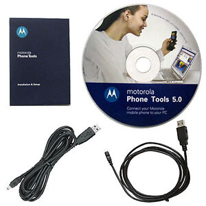 Original Motorola 89218N Phone Tools 5.0 USB Data for L2 L6 L9 Z9 E8 V3