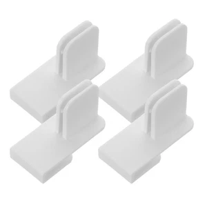 Clips de fijación divisor de cajón con clip lateral de 4 piezas abrazaderas de sujeción confiables - Imagen 1 de 12