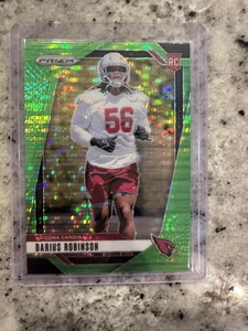 2024 Panini Prizm #325 Darius Robinson Neon Green Pulsar - Bild 1 von 2