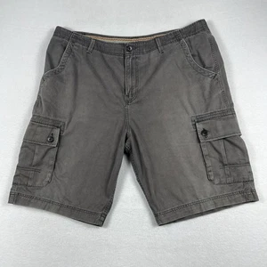 Lucky Brand Shorts Herren Größe 40 Cargo grau hoher Bund 11” Schrittlänge - Bild 1 von 12