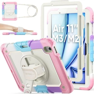 SEYMAC Stock per iPad Air Custodia 11 Pollici (M3/M2, 2025/2024), Pesante (CONFEZIONE APERTA) - Foto 1 di 9