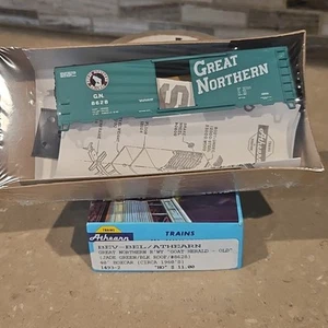 Athearn Bev-Bel Kit #1493 Great Northern Goat Herald '40 SD Boxcar 8628 SEALED - Picture 1 of 12