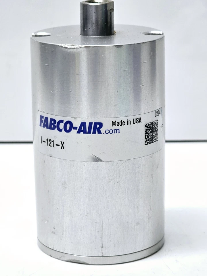 Оригинальный компактный круглый привод воздушного цилиндра двойного действия FABCO AIR I-121-X - Изображение 1 из 4