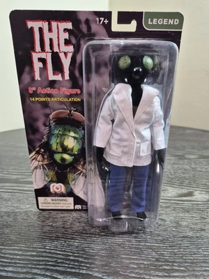 "Figura de acción Mego The Fly 8"" variante leyenda 14PT articulación edición limitada" Foto 1 de 4