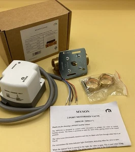 Myson Power Extra 2-Port Motorised Valve MPE228 28mm Brand New F&F REF4913 - Picture 1 of 7