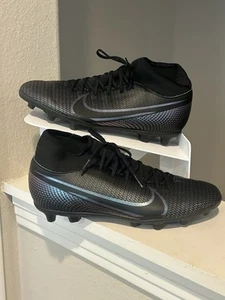 Nike Mercurial Superfly 7 Club FG/MG Black Soccer Cleats AT7949-010 M 7.5, W 9 - Picture 1 of 10