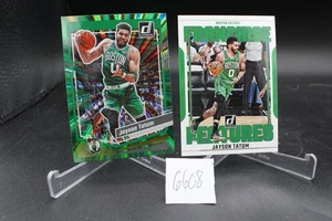2023-24 Donruss Jayson Tatum #197 Holo Green Laser & Franchise Features #1 - Bild 1 von 2