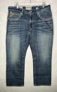Jeans Ariat M4 Para Hombres 36x30 Azul Durango Relajado Corte Bota Denim Occidental Informal - Imagen 1 de 16