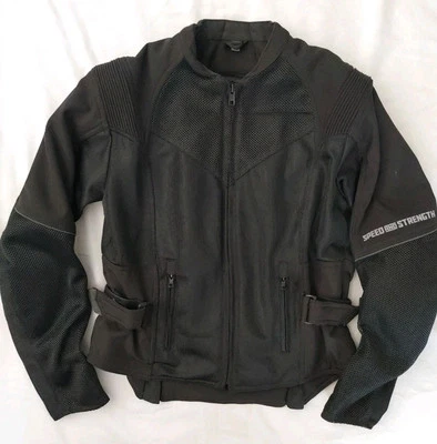 Speed And Strength Motorcycle Jacket Womans Size L Large Full Armor RN#90261 - Image 1 of 4