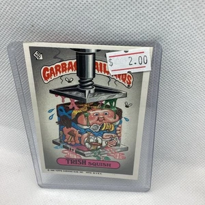 1986 Series 4 GPK Garbage Pail Kids Sticker OS4 TRISH Squish #163a – Sticker - Picture 1 of 2