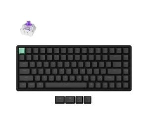 K2 HE Custom Mechanical Gaming Keyboard,RGB Backlight Aluminum Frames/Black - Afbeelding 1 van 9