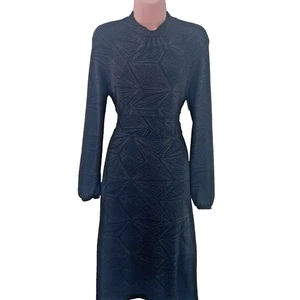 Principles Ben De Lisi Evening Dress, Size UK 14 Petite, Sparkly Geo Black - Picture 1 of 20