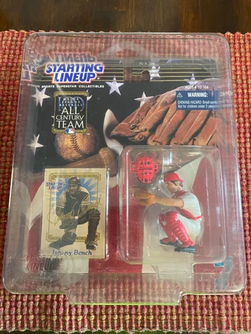 Johnny Bench 2000 Starting Lineup All Century Team Figure Cover