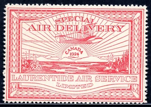 CANADA 1924 SPECIAL AIR DELIVERY SCOTT #CL3 MINT NEVER HINGED VF-XF - Picture 1 of 2