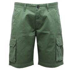 5697AH bermuda uomo SUN68 green cotton cargo shorts man