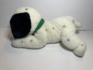 Vintage Disney Store 101 Dalmatians Patch Puppy Dog Stuffed Plush Green Collar - Picture 1 of 10