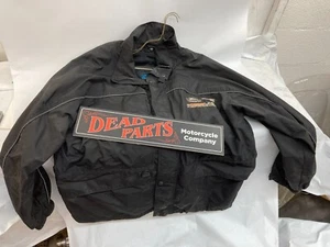 Abrigo Chaqueta de Lluvia Harley Drag Racing Screamin Eagle AHDRA XL Tri-Mountain - Imagen 1 de 4