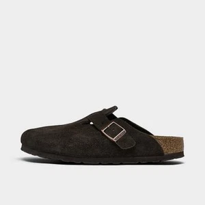 WOMEN'S BIRKENSTOCK BOSTON SOFT FOOTBED CLOGS MOCHA 660463 200 WOMEN SIZE 5-10 - Picture 1 of 6