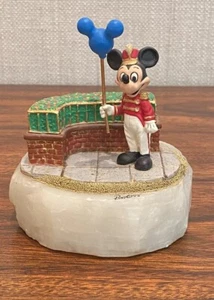 Disney Ron Lee Mickey Mouse Holding Mickey Ear Balloon LE Figurine 1995,#105/750 - Picture 1 of 18