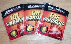 Lot of 3 Grabber Warmers Toe Warmers 6+ & 8 hours warmers - Picture 1 of 2