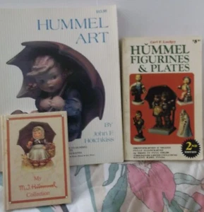 Lot of 3 Books M. J. Hummel Guide, Hummel Figurines & Plates, Collection Record - Imagen 1 de 7