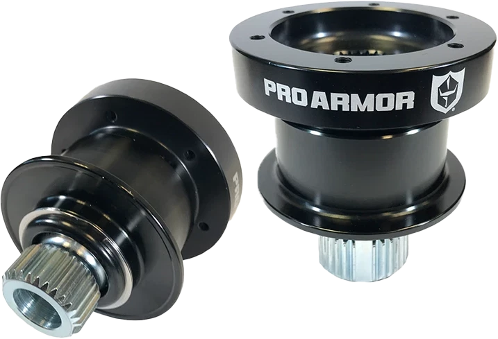 Buje de volante de liberación rápida PRO ARMOR negro P081Z281BL Foto 1 de 1