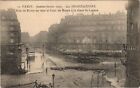 CPA Inondations 1910 PARIS Rue de Rome Cour de Rome (996375)