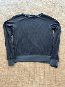 Wildfox Sweatshirt Thin Blue Xs Faded Casual - Picture 1 of 5
