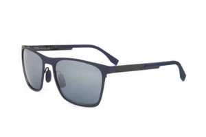 Hugo Boss BOSS 0732/S KCS MATT BLUE CARBON BLUE 57/18/145 Herren Sonnenbrillen