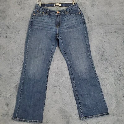 Levi's 529 Curvy Bootcut джинсовой ткани размер 12 S/C средний стирка середины подъема 31 «x 29» синий #1 - Изображение 1 из 4