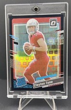 2023 Panini Donruss Clayton Tune Optic Rated Rookies #302 Black Pandora #/25