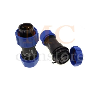 Conector de cable de aviación WEIPU SP17 2 pines impermeable IP67, enchufe de montaje de panel - Imagen 1 de 8