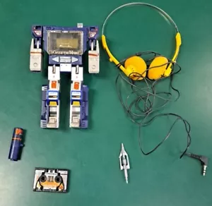 Vintage Shiantai CASSETTE MAN Soundwave Transformers Earphones Cassette - Picture 1 of 12