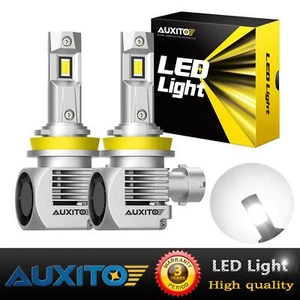 AUXITO 30000LM Xenon White H11 LED Headlight Kit Low Beam Super Bright Bulbs NEW - Picture 1 of 11