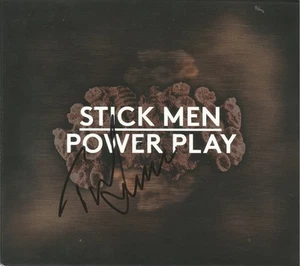 Power Play * by Stick Men (CD, 2014, Stick Men) King Crimson Original Signed - Picture 1 of 4