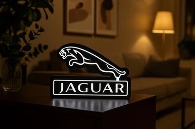 Caja de luz LED logotipo JAGUAR  - Imagen 1 de 2