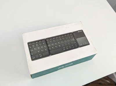 Jelly Comb Foldable Bluetooth Keyboard w/ Touchpad – Portable Wireless (NEW) - Image 1 of 3