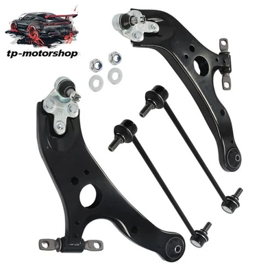 Front Lower Control Arms w/ Ball Joints Tie Rod Ends for Toyota Sienna 2011-202 Foto 1 de 4