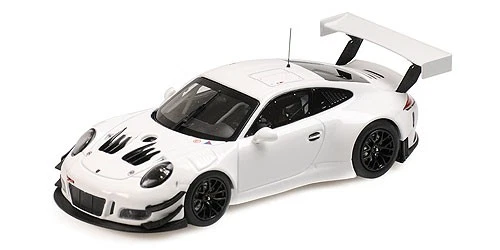 Minichamps 413186799 1/43 PORSCHE 911 GT3 R 991 CARROZZERIA BIANCA Modello Auto