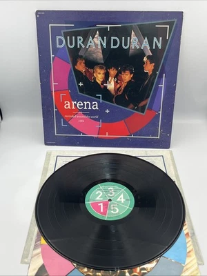 Duran Duran Arena Recorded Around the World LP Vinyl Capitol SWAV-12374 EX/VG+ - Image 1 of 4