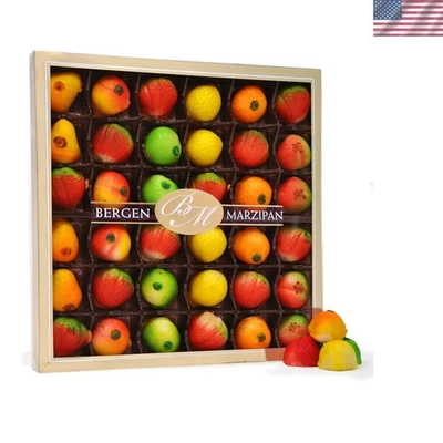Bandeja caja fruta surtida Bergen 36 piezas - golosinas navideñas, kosher y hecha en EE. UU. Foto 1 de 3