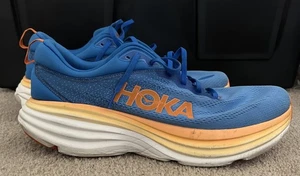 Taglia 14.2E - Hoka One Bondi 8 Coastal Sky arancione vibrante (senza scatola) - Foto 1 di 12