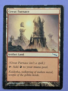 MTG Magic The Gathering: Mirrodin: Great Furnace #282/306 Common - HP - Picture 1 of 10