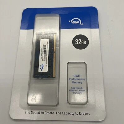 OWC 32GB PC4-21300 DDR4 2666MHz SODIMMs ram memory upgrade - Image 1 of 3